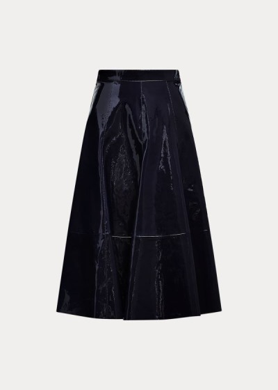 Women's Ralph Lauren Clyde Patent Leather Skirts | 724389XTL